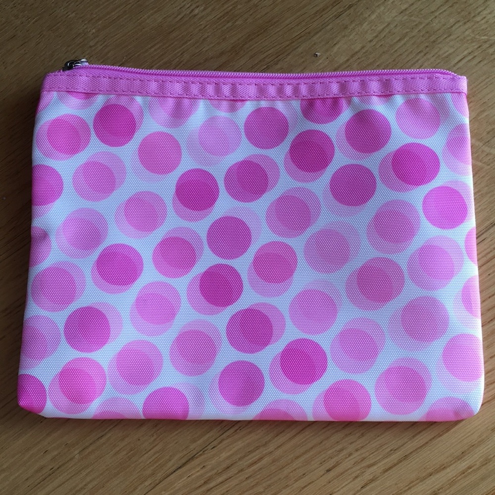 Clinique cosmetic makeup bag